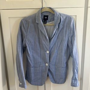 Casual cotton blazer